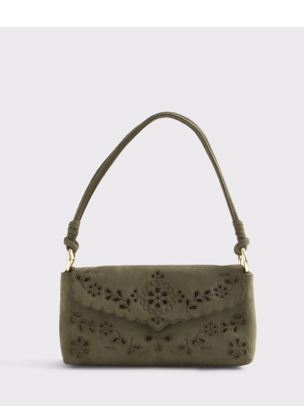 Abercrombie Cutwork Shoulder Bag Nwt